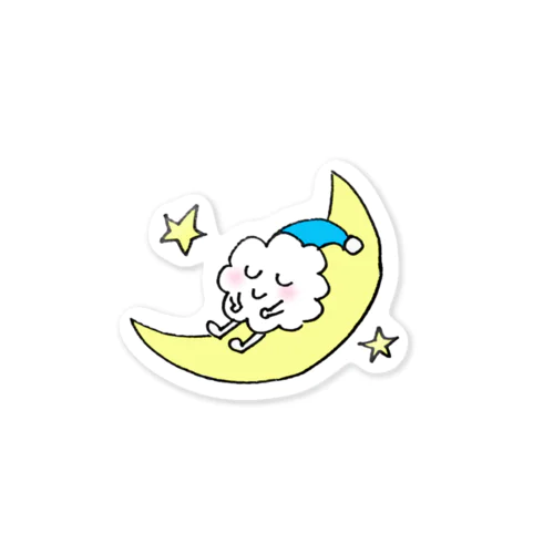 おやすみボワボワくん Sticker