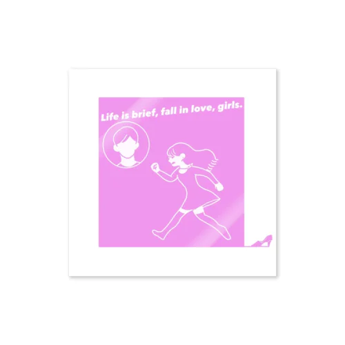 生命短し、恋せよgirl's Sticker