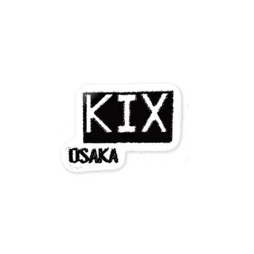 KIX Flight  Sticker