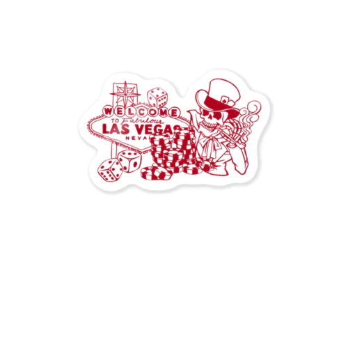 LAS VEGAS Sticker