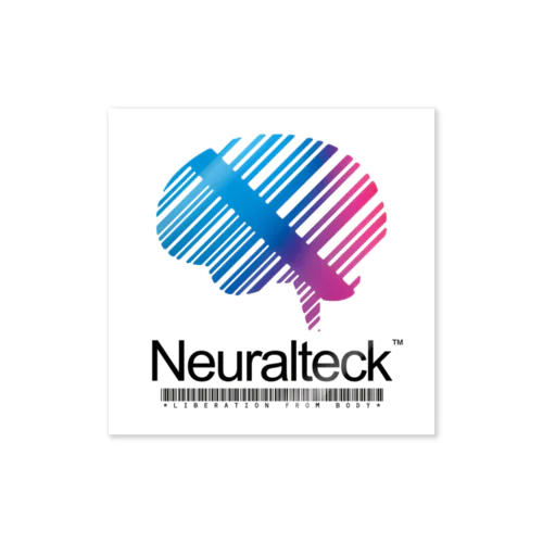 Neuralteck（架空ロゴ） ステッカー