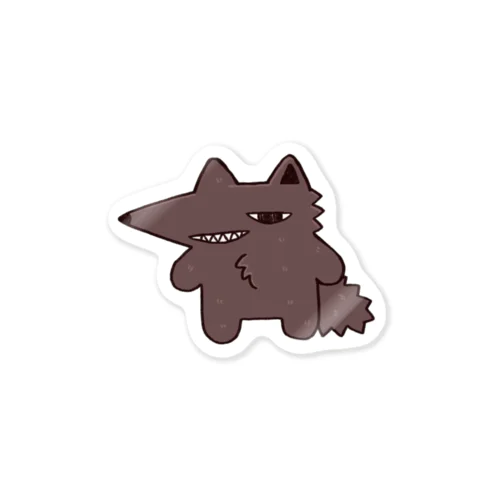 ぼんやりおおかみくん Sticker