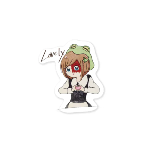 上坂えるのいいね Sticker