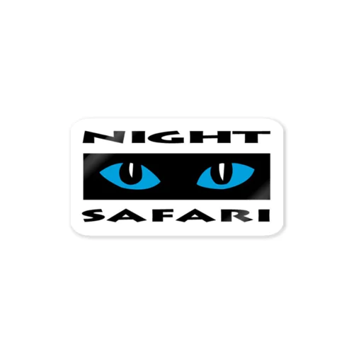 Night eyes Sticker