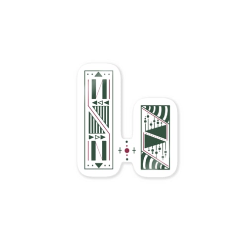 幾何学 Sticker