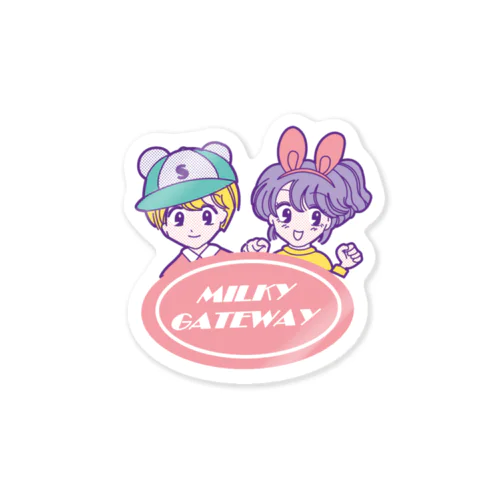 MILKY GATEWAY シール Sticker