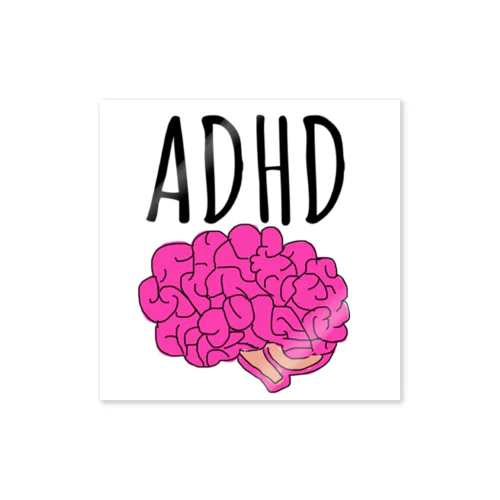 ADHD Sticker