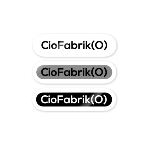 CioFabrik(O)ロゴアイテム Sticker