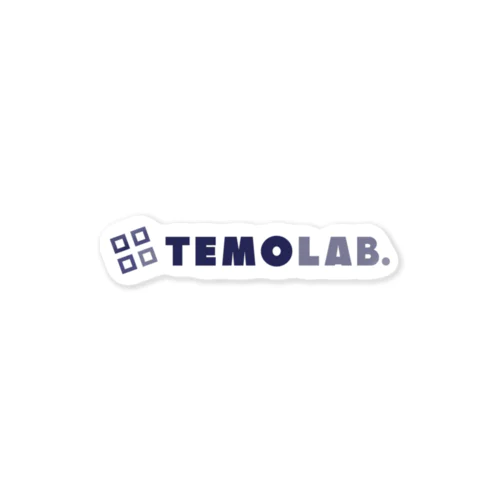 テモラボ株式会社公式ユニフォーム ステッカー