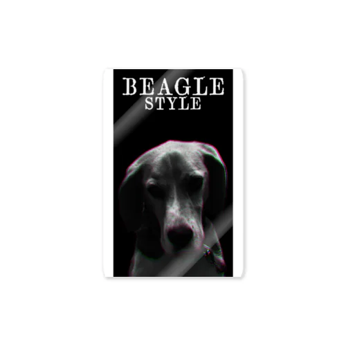 Beagle Style ステッカー