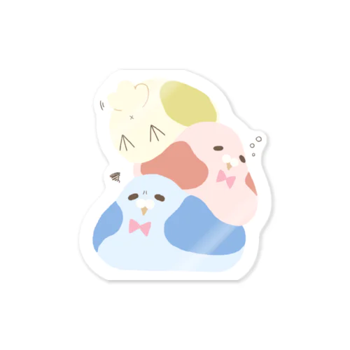 ふくふくぽっぽ。 Sticker