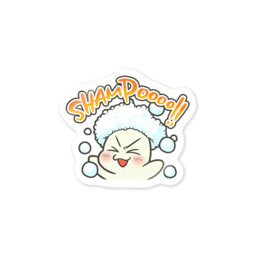 あまちゃんのシャンプーボトルステッカー Sticker