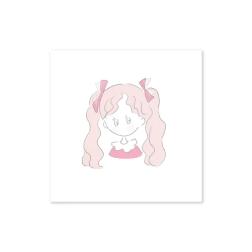 りぼんついんてちゃん Sticker