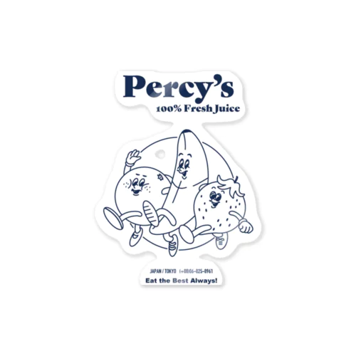 Percy's オフィシャルグッズ Sticker