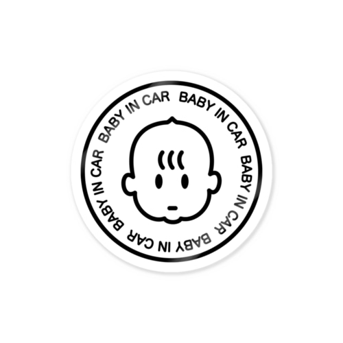 BABY（車用ステッカー） Sticker