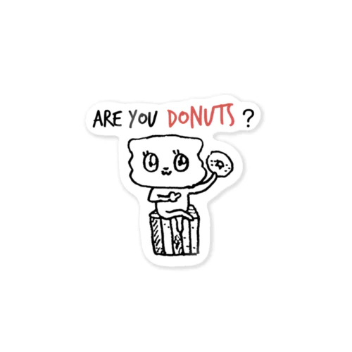 【爆弾魔アリス】Are you DONUTS?? Sticker
