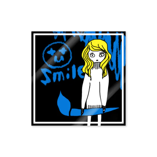 Photoshop girl BLUE（β版） Sticker