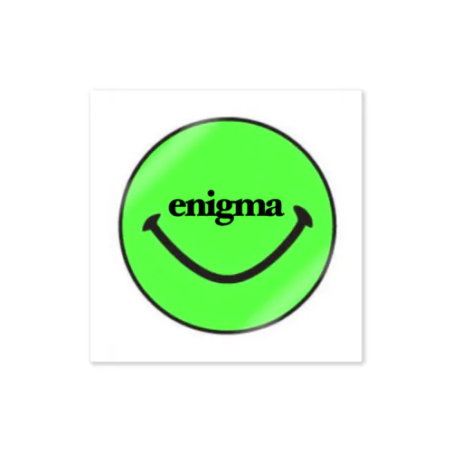 green enigma Sticker