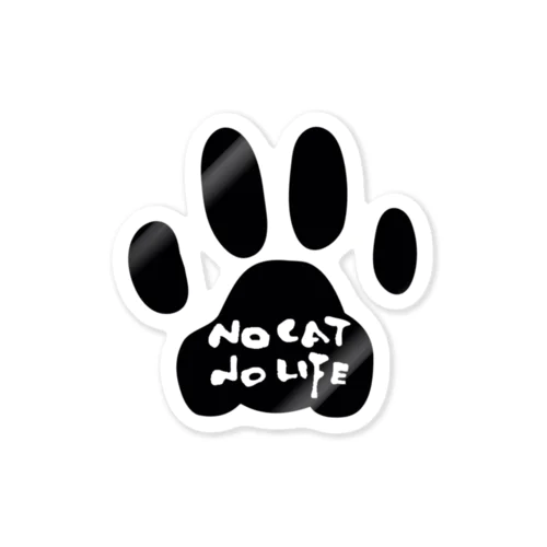 NO CAT NO LIFE 2 ステッカー