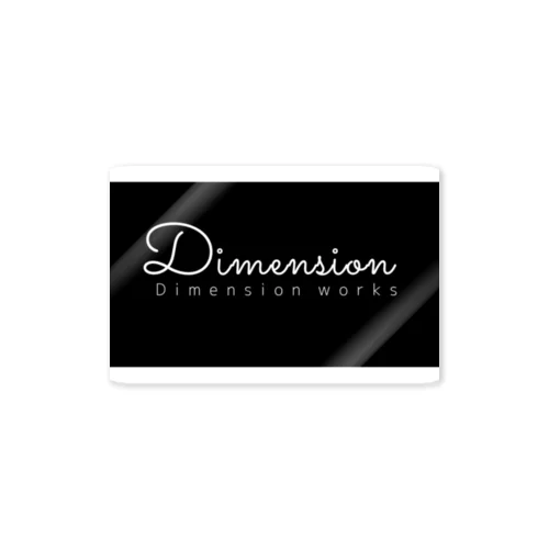 Dimensionworks ステッカー