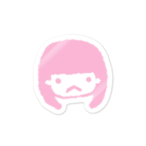 ぴんくな女の子 Sticker