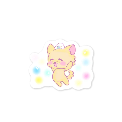 おにぎりチワワ メルヘンチワワ NAMACOLOVE おはよう Sticker