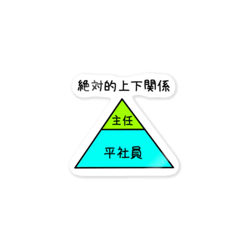 主任最強説 Sticker