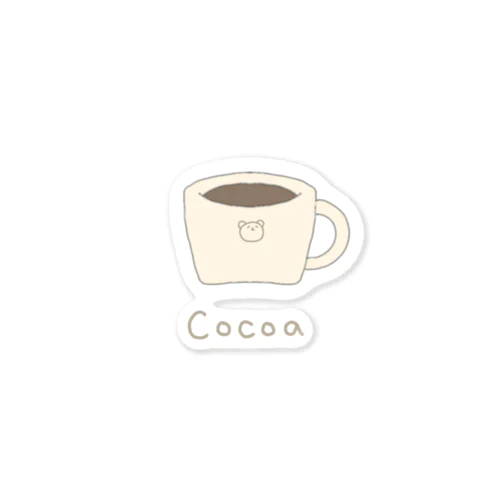 cocoa ココア大好き ステッカー