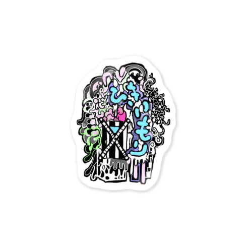 ひきこもり　ひきこもりん Sticker