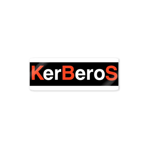 KerBeroS ステッカー(黒) 스티커