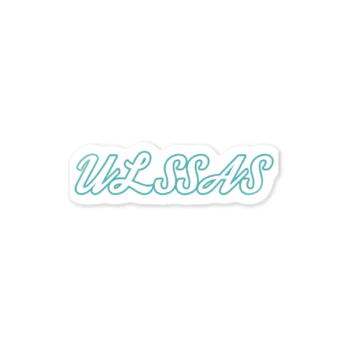 ULSSAS（ブルー） #Nton  Sticker