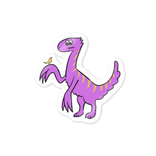 テリジノサウルス@恐竜グランプリ Sticker