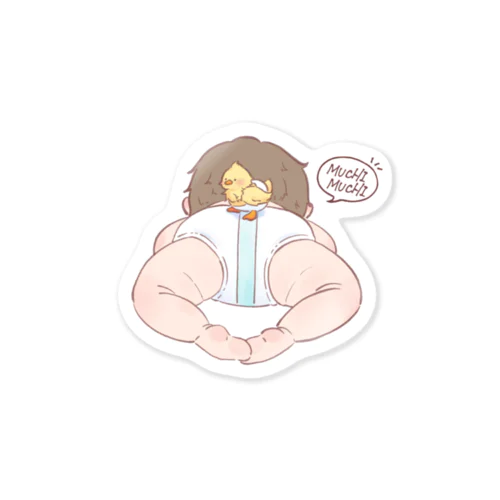 ムチムチBABY Sticker