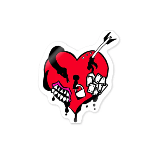  Heart Sticker