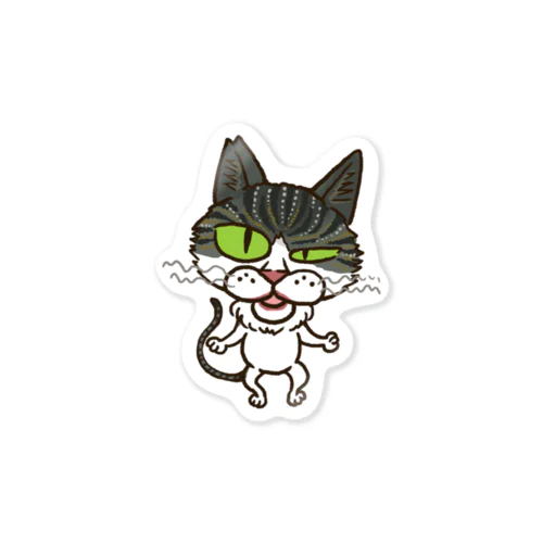 猫の福ちゃん Sticker