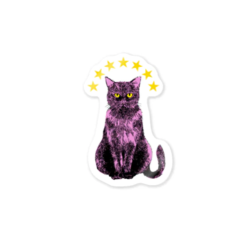 黒猫のヴィヴィ Sticker