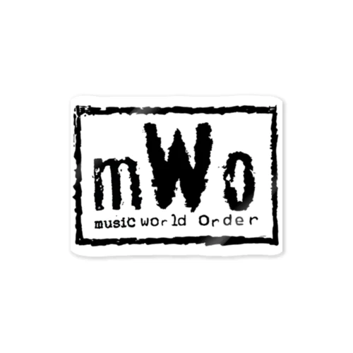 音楽世界秩序 Sticker