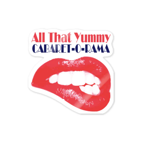 All That Yummy青ロゴ Sticker