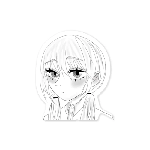 女の子 Sticker