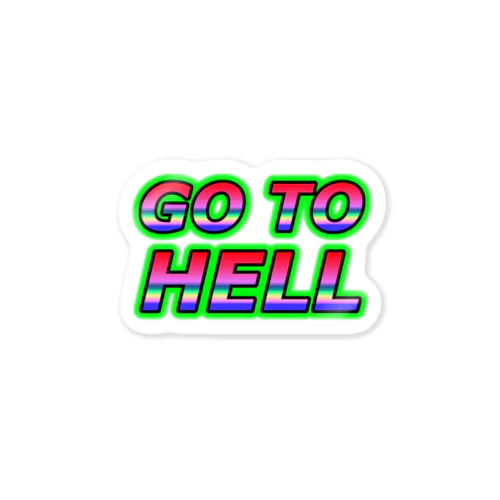 GO TO HELL2 ステッカー