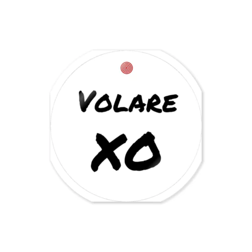 Volare_XOロゴ ステッカー