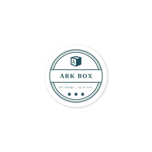 ARKBOXロゴグッズ ステッカー