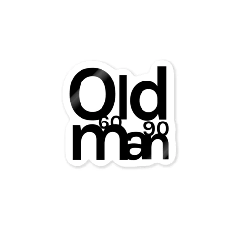 Old man ステッカー