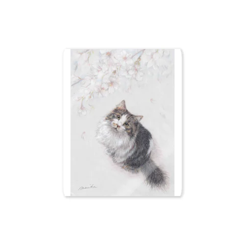 桜の下のそら Sticker