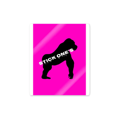 stick one's Sticker