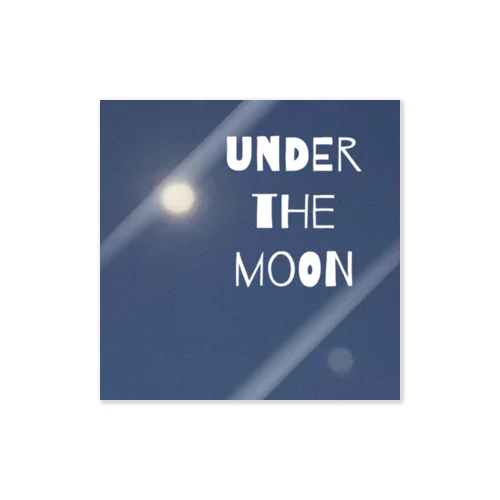 under the moon ステッカー