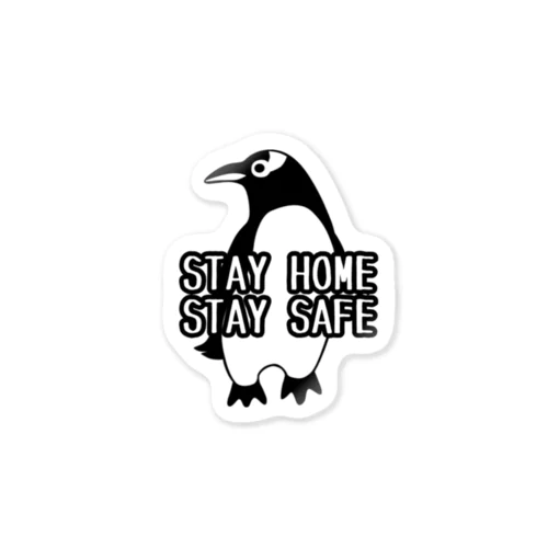 STAY HOME STAY SAFE ステッカー