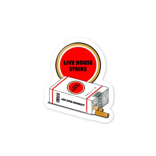 LIVE HOUSE STRIKE Sticker