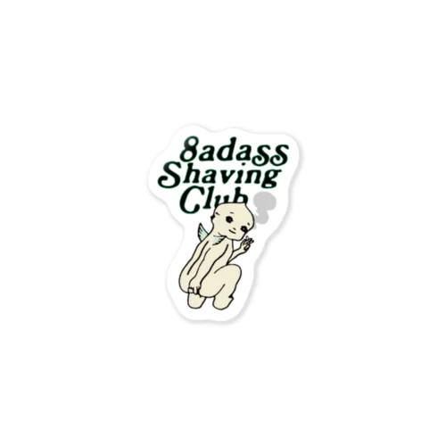 8adassShavingClub ステッカー