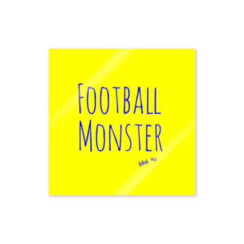 FOOTBALL     MONSTER Sticker